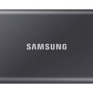 External SSD|SAMSUNG|T7|1TB|USB 3.2|Write speed 1000 MBytes/sec|Read speed 1050 MBytes/sec|MU-PC1T0T/WW