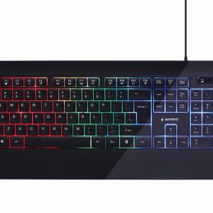 KEYBOARD MULTIMEDIA USB ENG/BLACK KB-UML-03 GEMBIRD