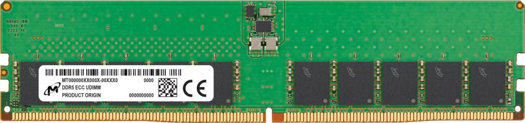 Server Memory Module|MICRON|DDR5|32GB|UDIMM/ECC|4800 MHz|CL 40|1.1 V|MTC20C2085S1EC48BA1R - Pilt 3