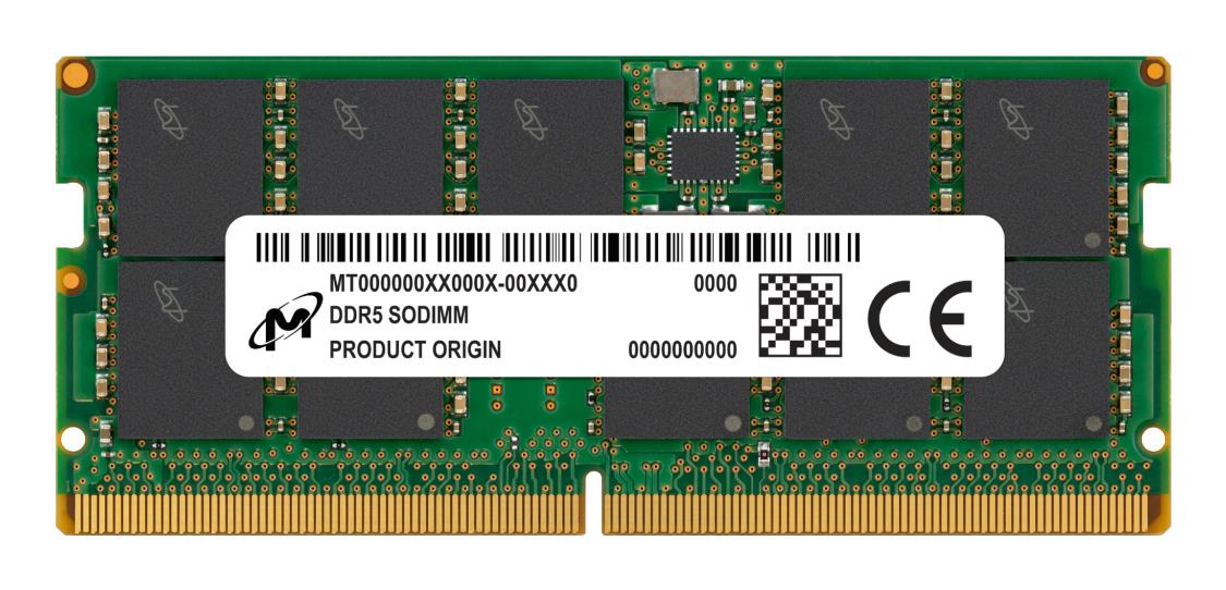 Server Memory Module|MICRON|DDR5|16GB|ECC|5600 MHz|CL 46|1.1 V|MTC10C1084S1TC56BR - Pilt 3