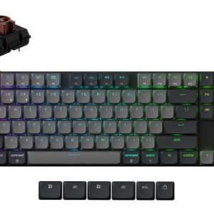 KEYBOARD WRL K1 RGB/BLACK K1X-B3 KEYCHRON