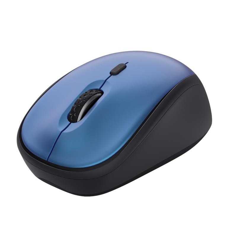 MOUSE USB OPTICAL WRL YVI+ ECO/BLUE 24551 TRUST - Pilt 3