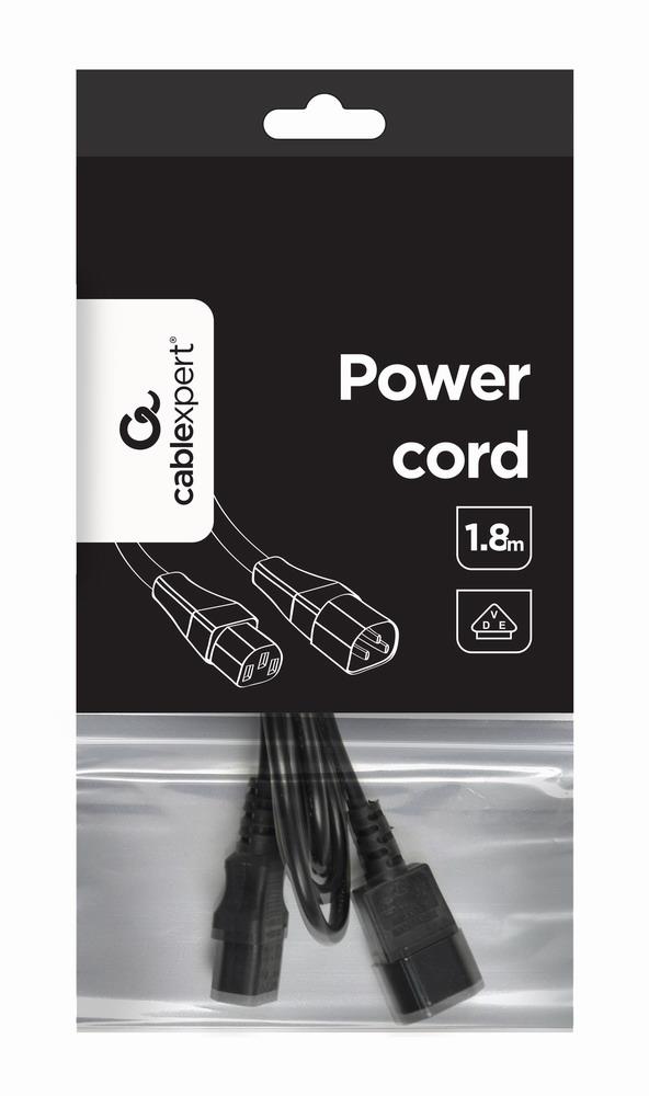 CABLE POWER EXTENSION 1.8M/PC-189-VDE GEMBIRD - Pilt 3