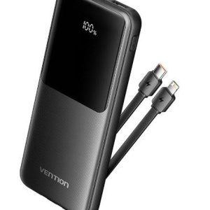 POWER BANK USB 10000MAH 22.5W/BLACK FHOB0 VENTION