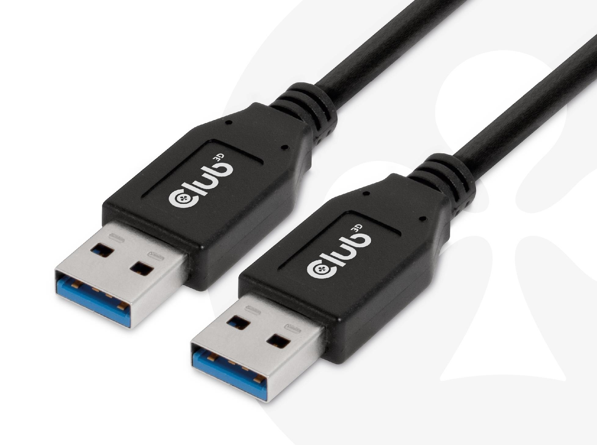 CABLE USB3.1 3A 0.5M/M/M CAC-1409 CLUB3D — изображение 3