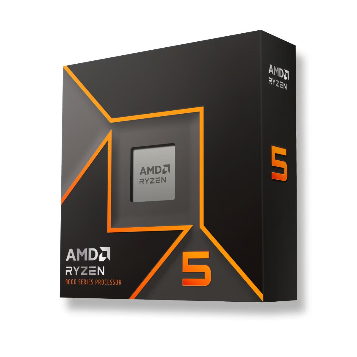 CPU|AMD|Desktop|AMD Ryzen 5|R5-9600X|Granite Ridge AM5|3900 MHz|Cores 6|32MB|Socket SAM5|65 Watts|GPU Radeon|BOX|100-100001405WOF - Image 3