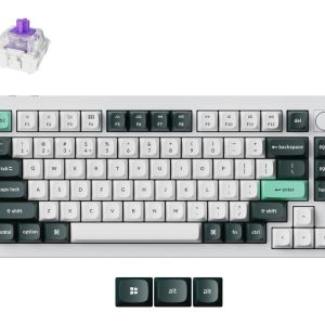 KEYBOARD WRL Q1 HE RGB/SHELL WHITE Q1H-P1 KEYCHRON