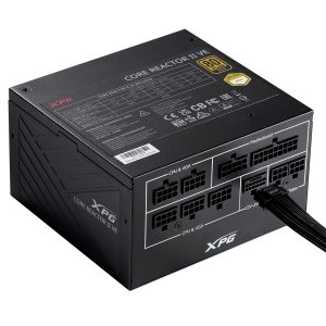 Power Supply|ADATA|CORE REACTOR II VE|750 Watts|Efficiency 80 PLUS GOLD|PFC Active|MTBF 100000 hours|COREREACTORIIVE750G-BKCEU