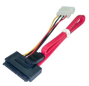 CABLE SATA INTERNAL DATA&POWER/0.5M 33365 LINDY - Pilt 3