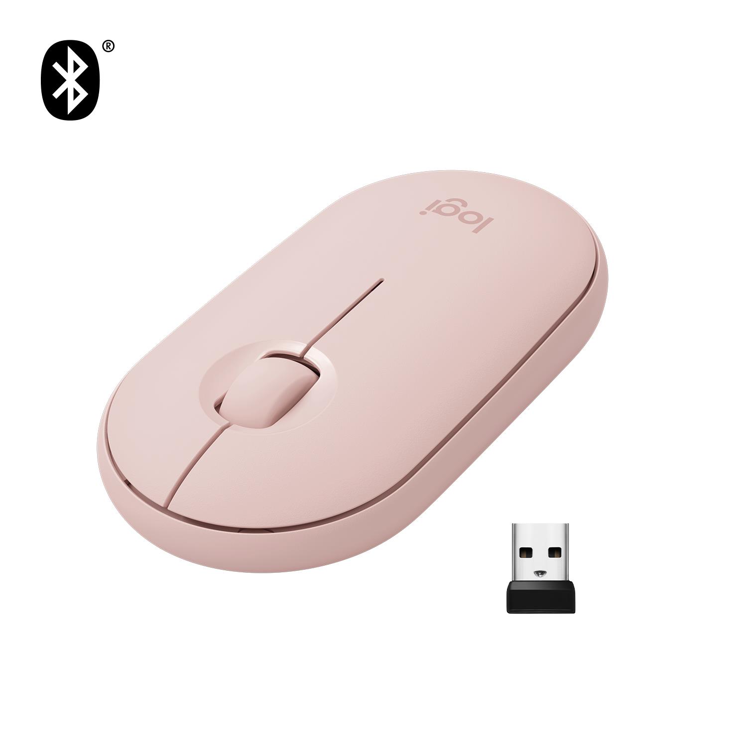 MOUSE USB OPTICAL WRL M350/ROSE 910-005717 LOGITECH — изображение 3