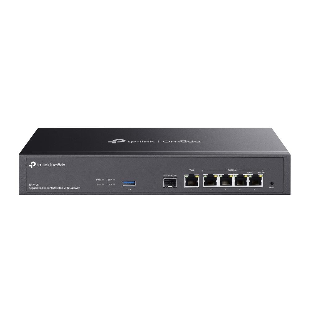 NET ROUTER 1000M 6PORT VPN/OMADA ER7406 TP-LINK - Pilt 5