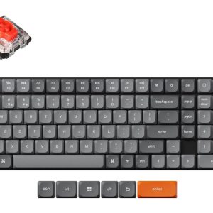 KEYBOARD WRL K17 MAX RGB/BLACK K17M-H1 KEYCHRON