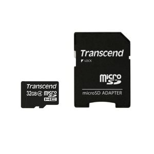 MEMORY MICRO SDHC 32GB/CLASS4 TS32GUSDC4 TRANSCEND