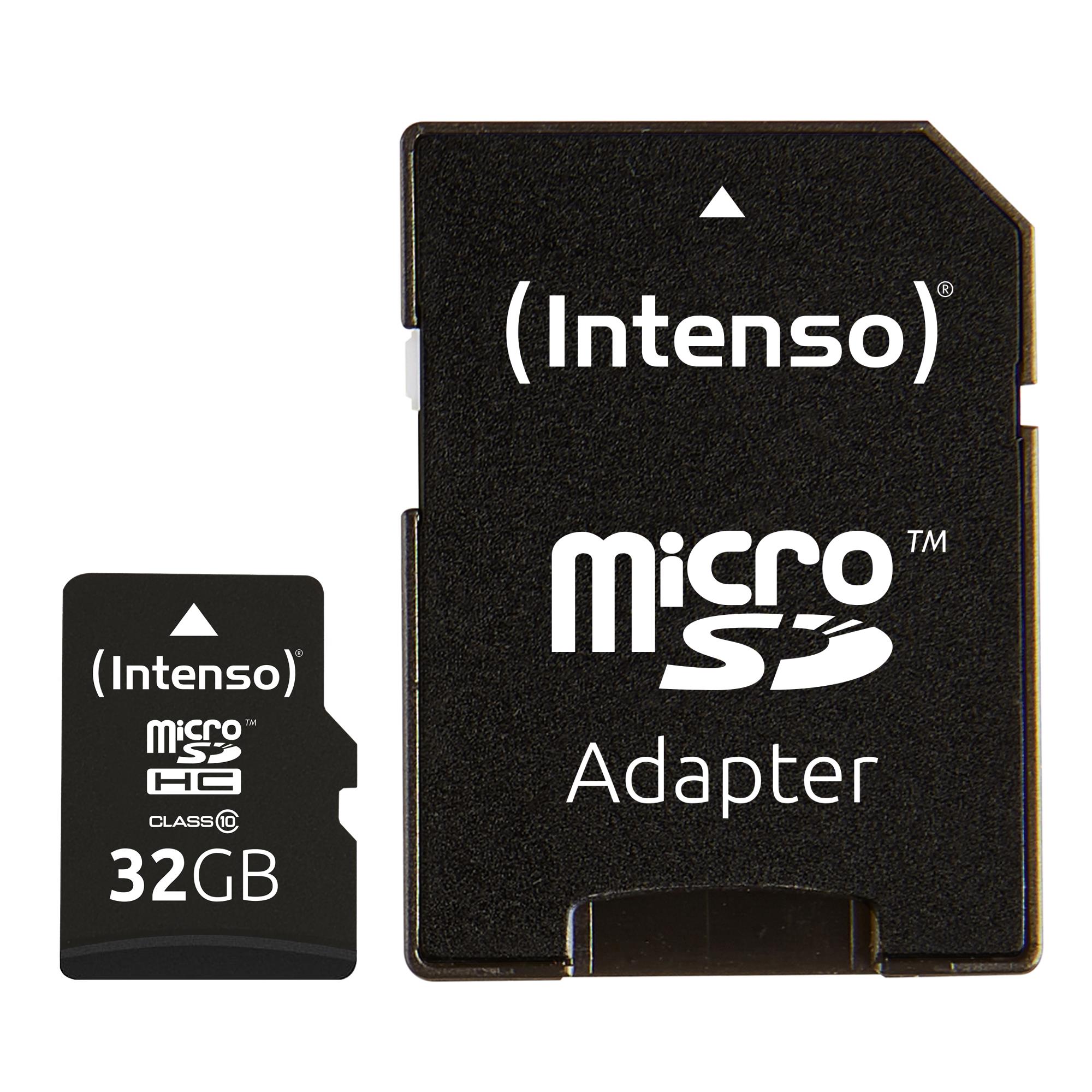MEMORY MICRO SDHC 32GB C10/W/ADAPTER 3413480 INTENSO - Image 3