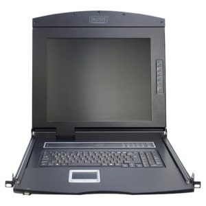 DIGITUS Modular console with 17i TFT US