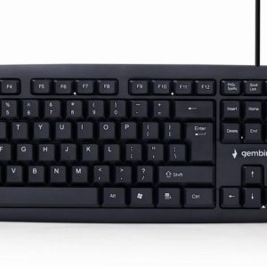 KEYBOARD STANDART USB ENG/BLACK KB-U-103 GEMBIRD