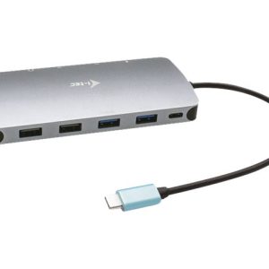 I-TEC USB-C Metal Nano Dock 3xDisplay+PD