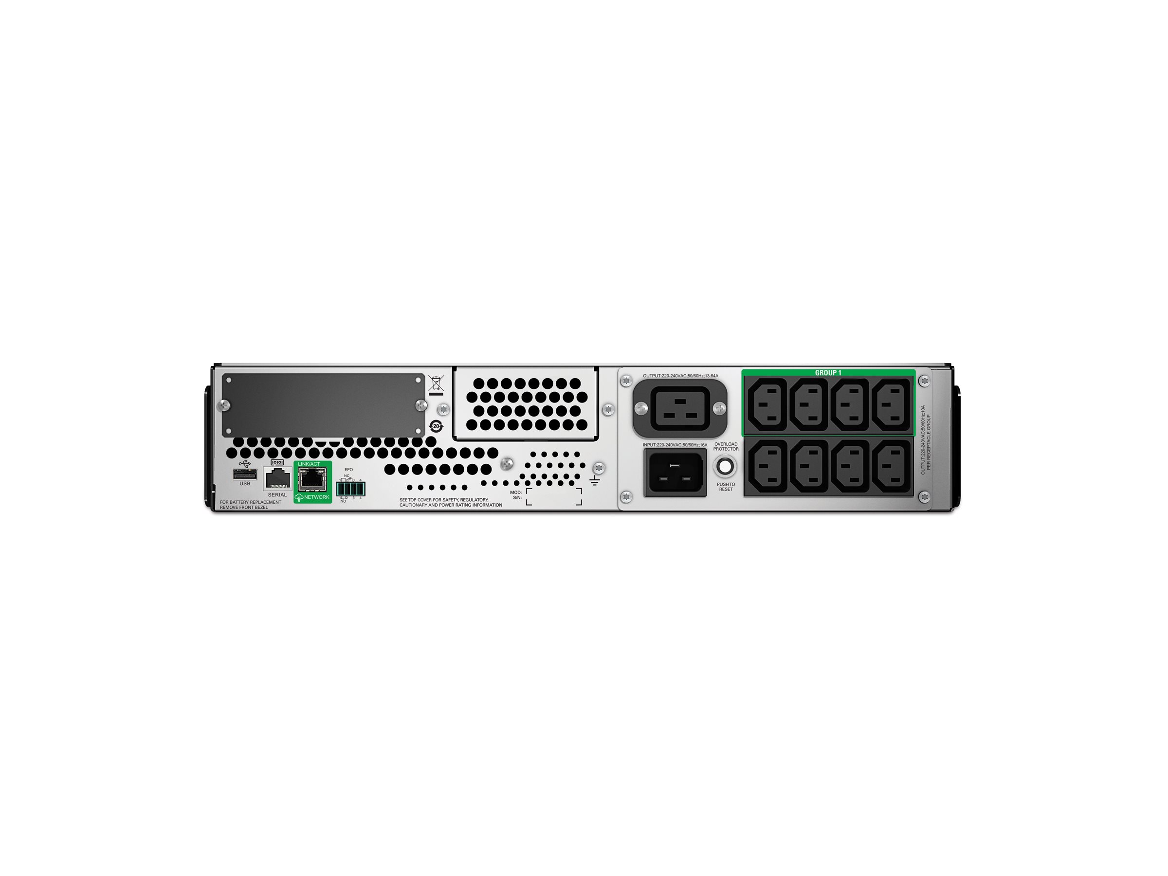 APC SmartConnect UPS SMT 2200 VA Rack - Pilt 4