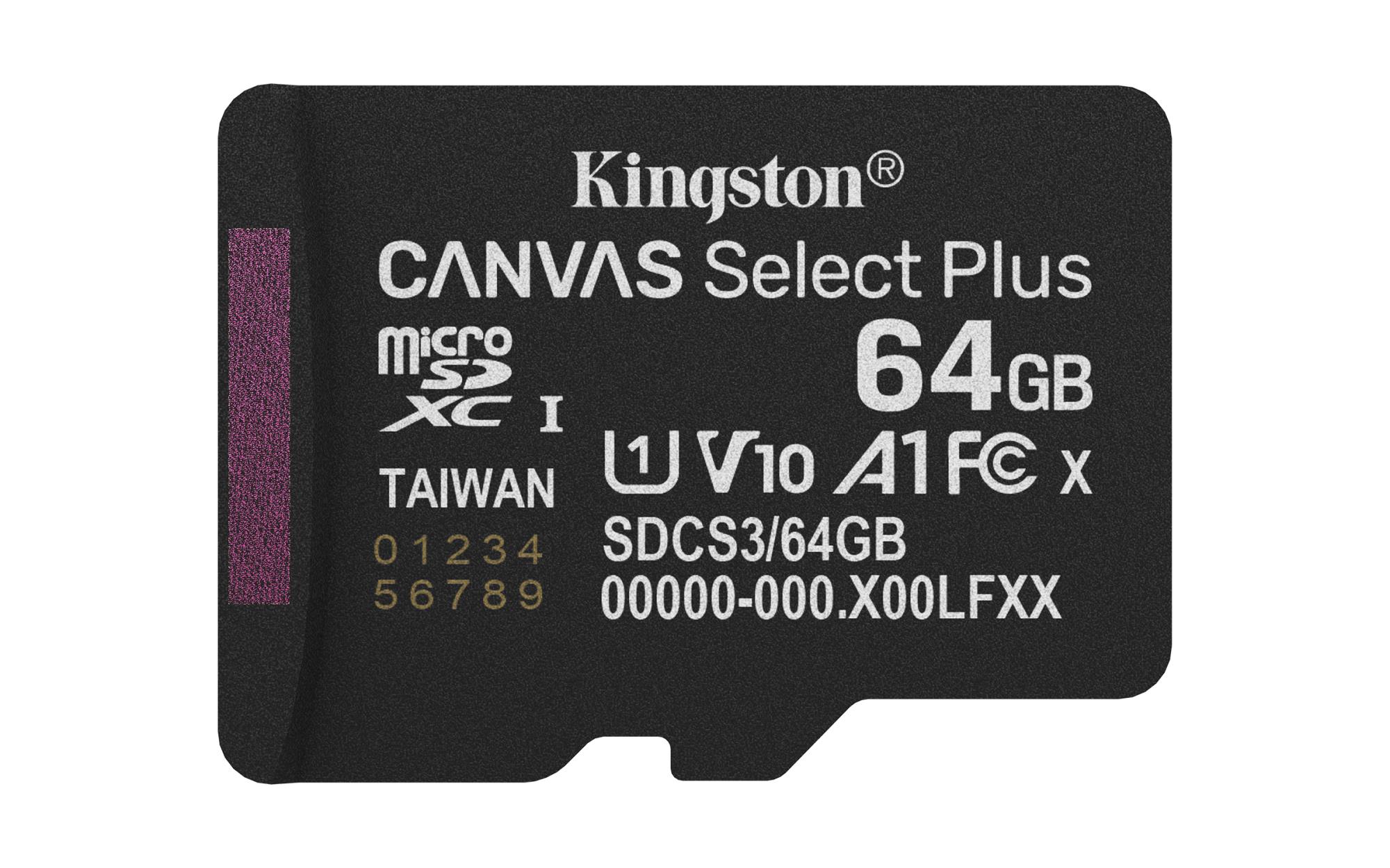 MEMORY MICRO SDXC 64GB UHS-I/SDCS3/64GBSP KINGSTON - Pilt 3