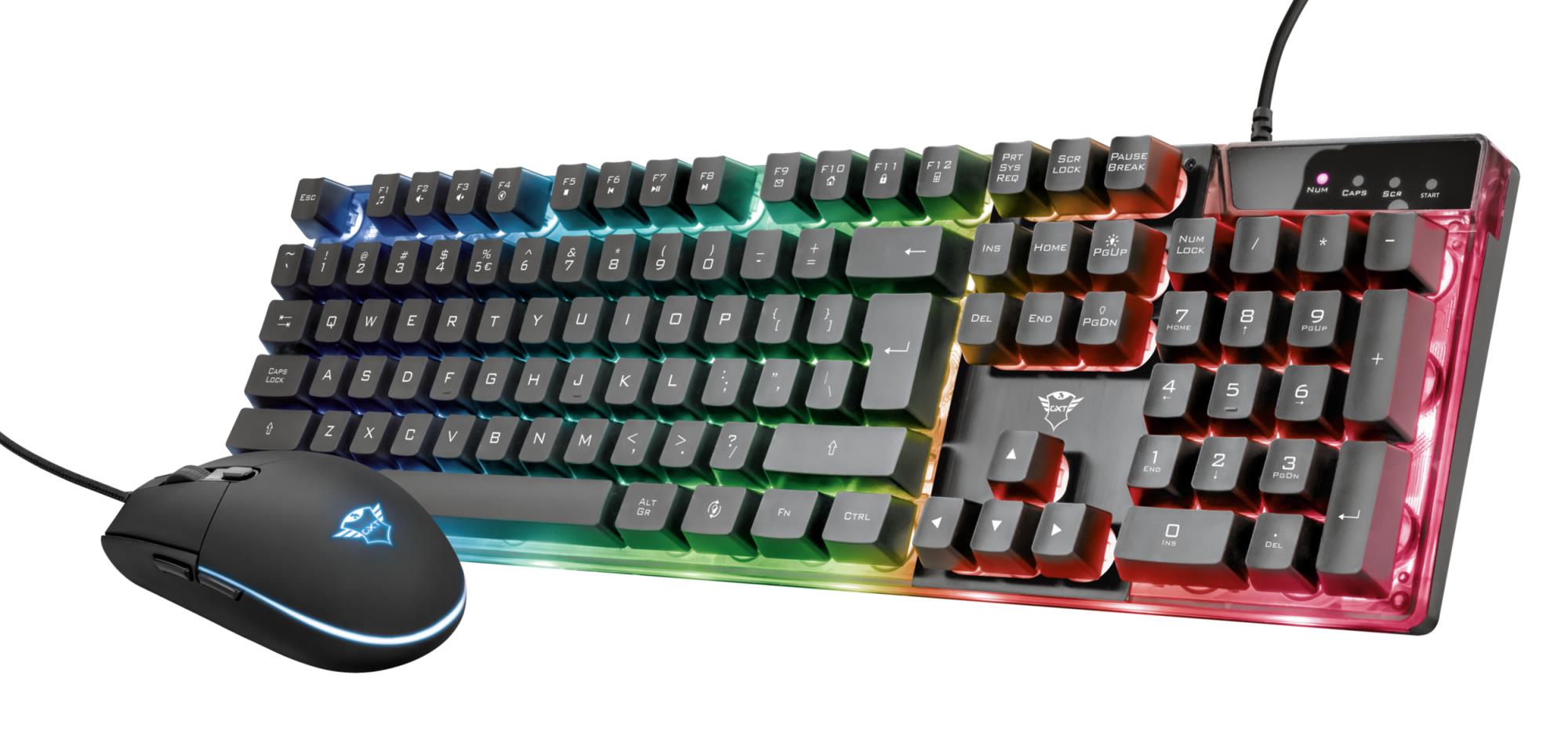 KEYBOARD +MOUSE OPT. GXT 838/AZOR 23289 TRUST — изображение 3
