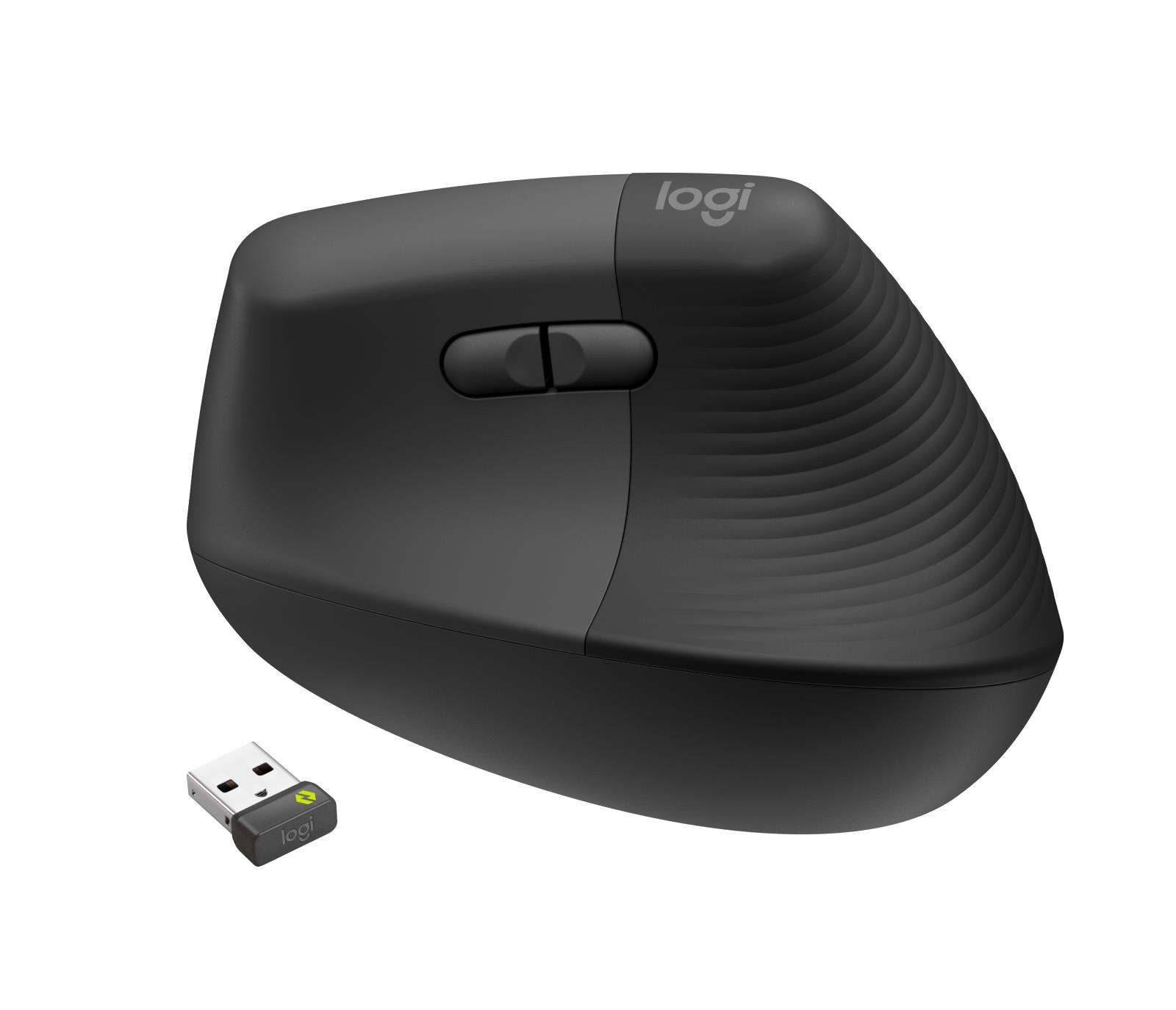 MOUSE USB OPTICAL WRL VERTICAL/BLACK RIGH 910-006494 LOGITECH - Pilt 5