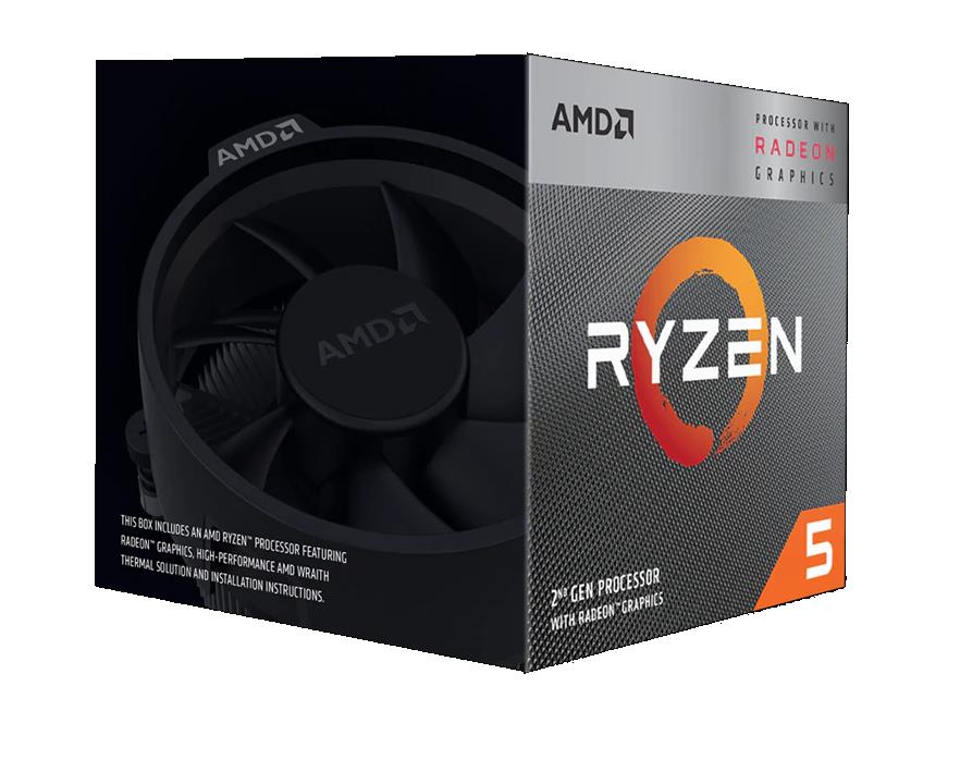 CPU|AMD|3400G|AMD Ryzen 5|YD3400C5FHBOX