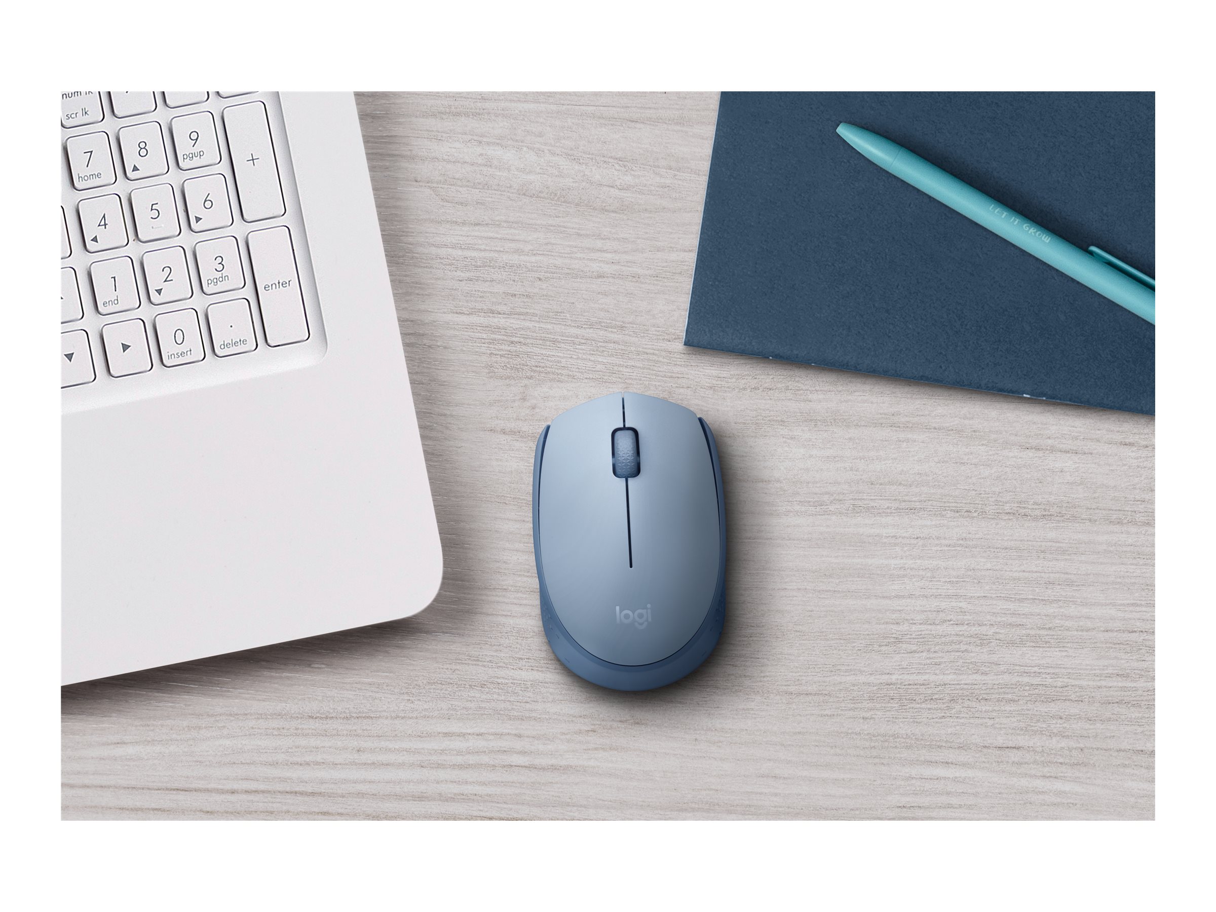 LOGI M171 Wireless Mouse - BLUEGREY - Pilt 6