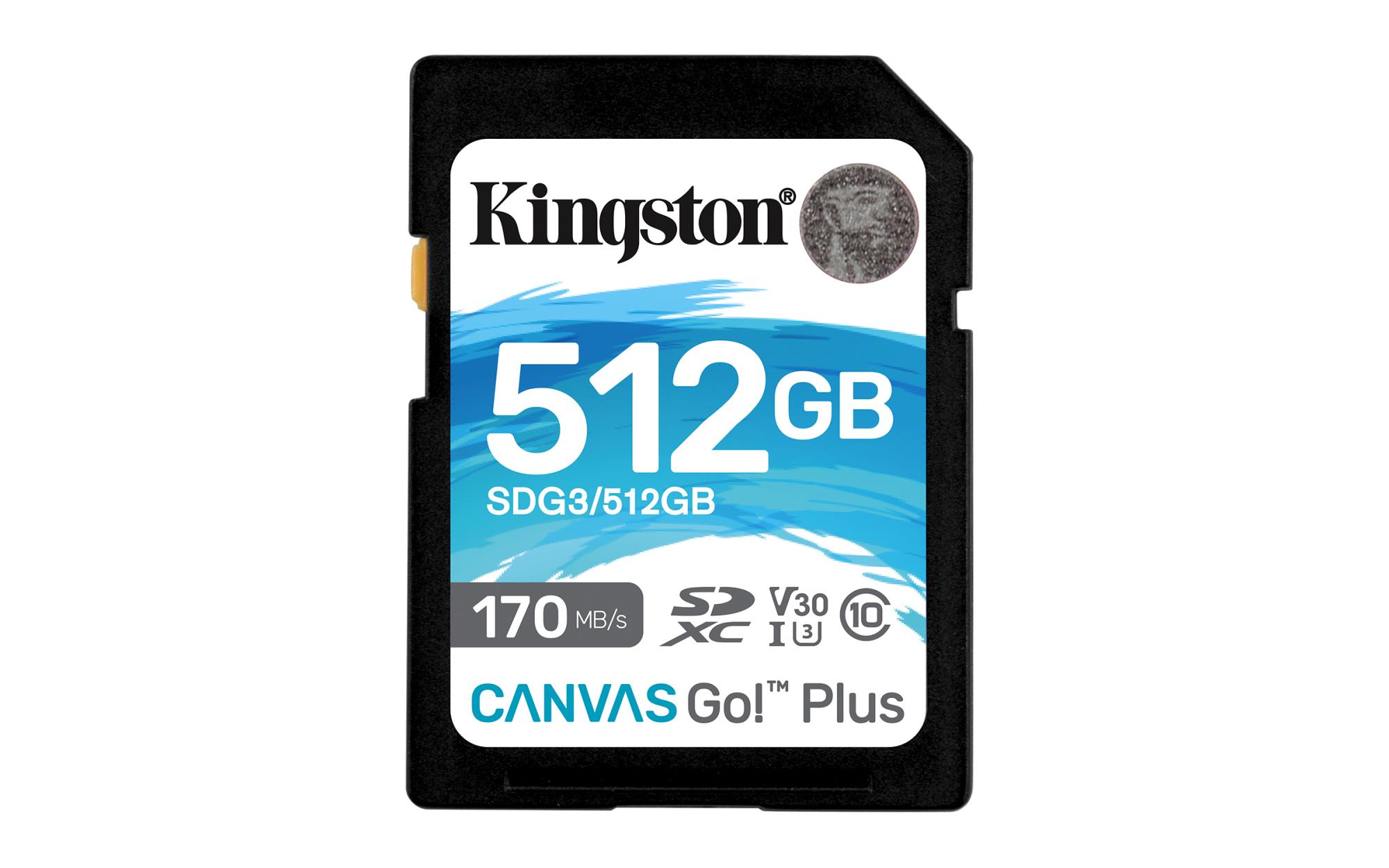 MEMORY SDXC 512GB UHS-I/SDG3/512GB KINGSTON