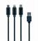 CABLE USB CHARGING 3IN1 1M/BLACK CC-USB2-AM31-1M GEMBIRD - Pilt 4