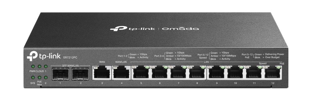 NET ROUTER 1000M 8PORT VPN/OMADA ER7212PC TP-LINK — изображение 3