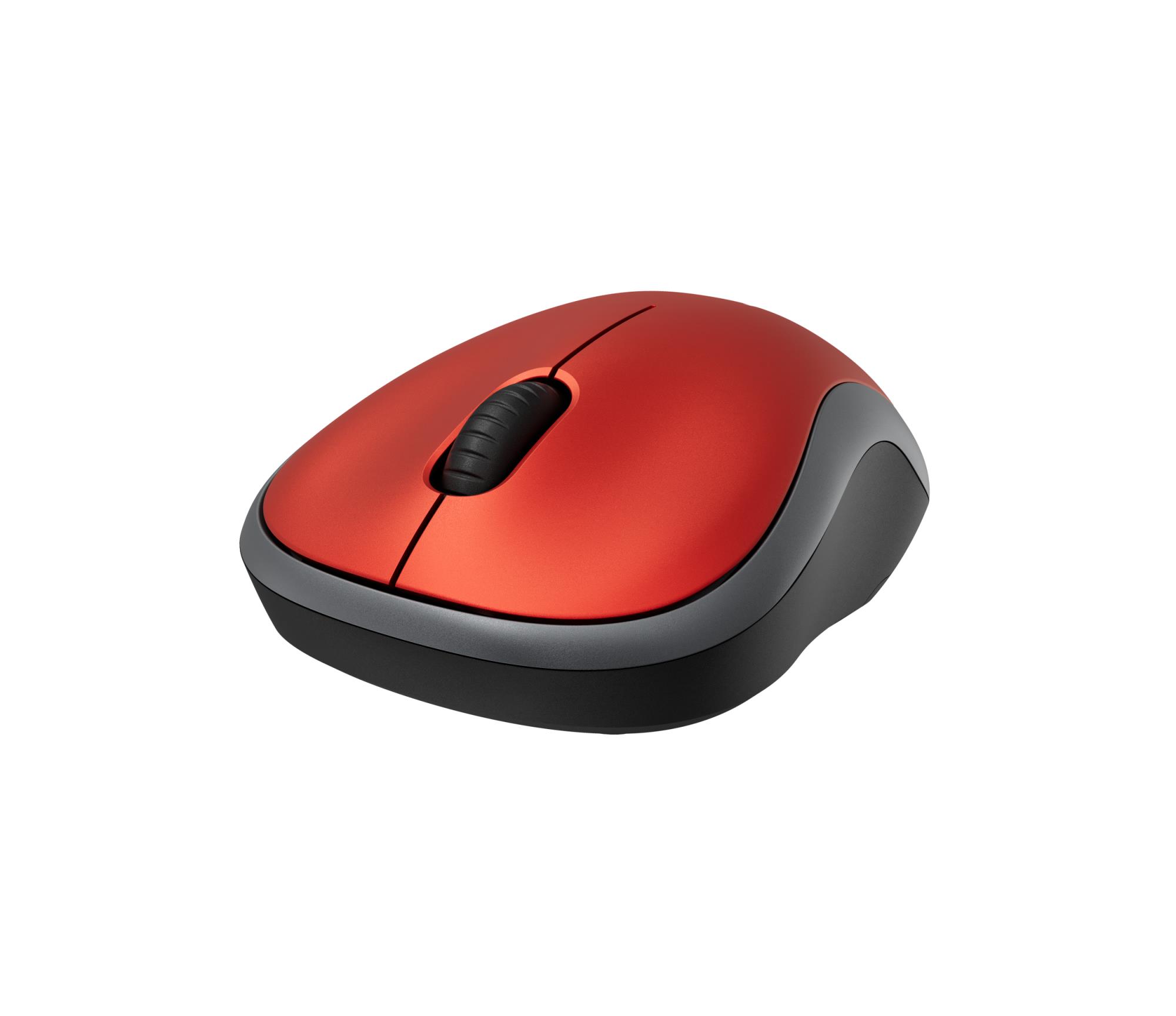 MOUSE USB OPTICAL CORDL. M185/RED 910-002240 LOGITECH - Pilt 3