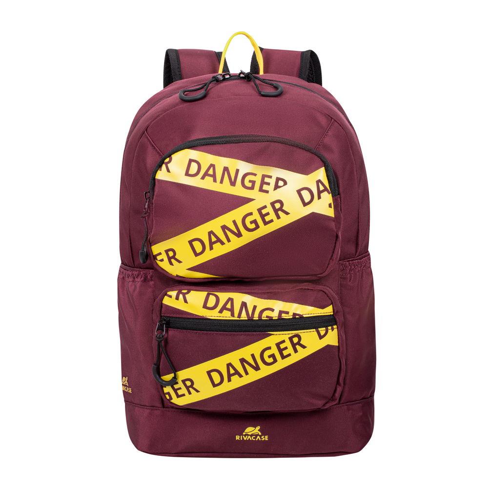 NB BACKPACK URBAN 14L 13.3"/5421 BURGUNDY RED RIVACASE - Pilt 3