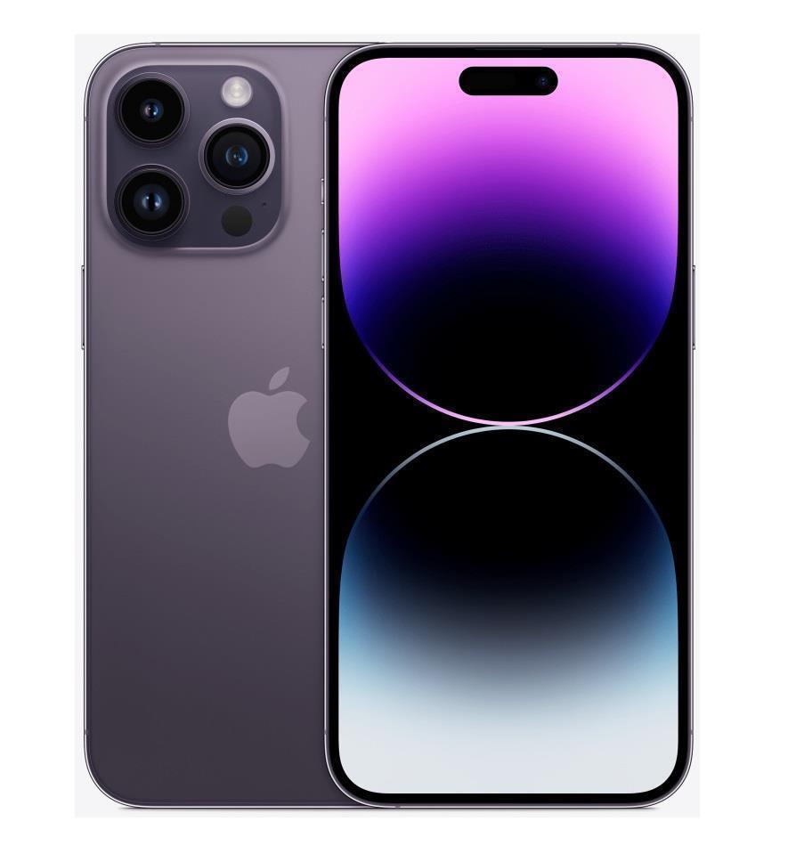 REFURB. PHONE IPHONE 14 PROMAX/128GB PURP. GR.A APPLE RENEWED