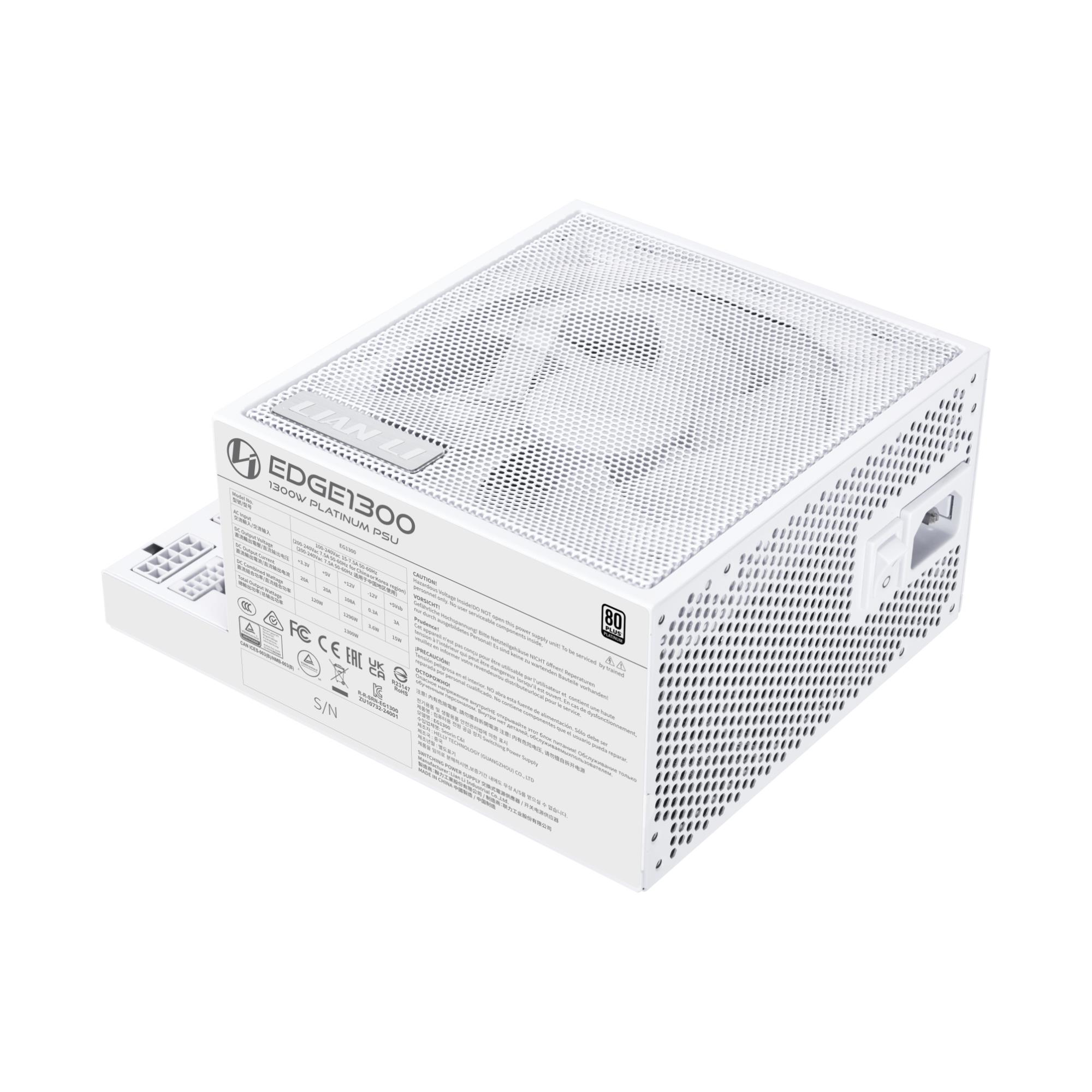 Power Supply|LIAN LI|EDGE850|850 Watts|Efficiency 80 PLUS PLATINIUM|PFC Active|G9P.EG0850.WE00.EU — изображение 3