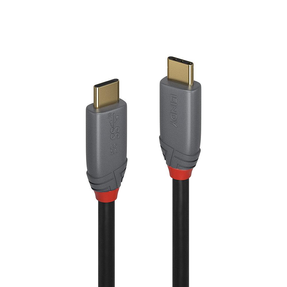 CABLE USB3.2 C-C 0.5M/ANTHRA 36900 LINDY — изображение 3