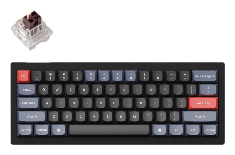KEYBOARD WRL V4 RGB/CARBON BLACK V4-B3 KEYCHRON — изображение 3