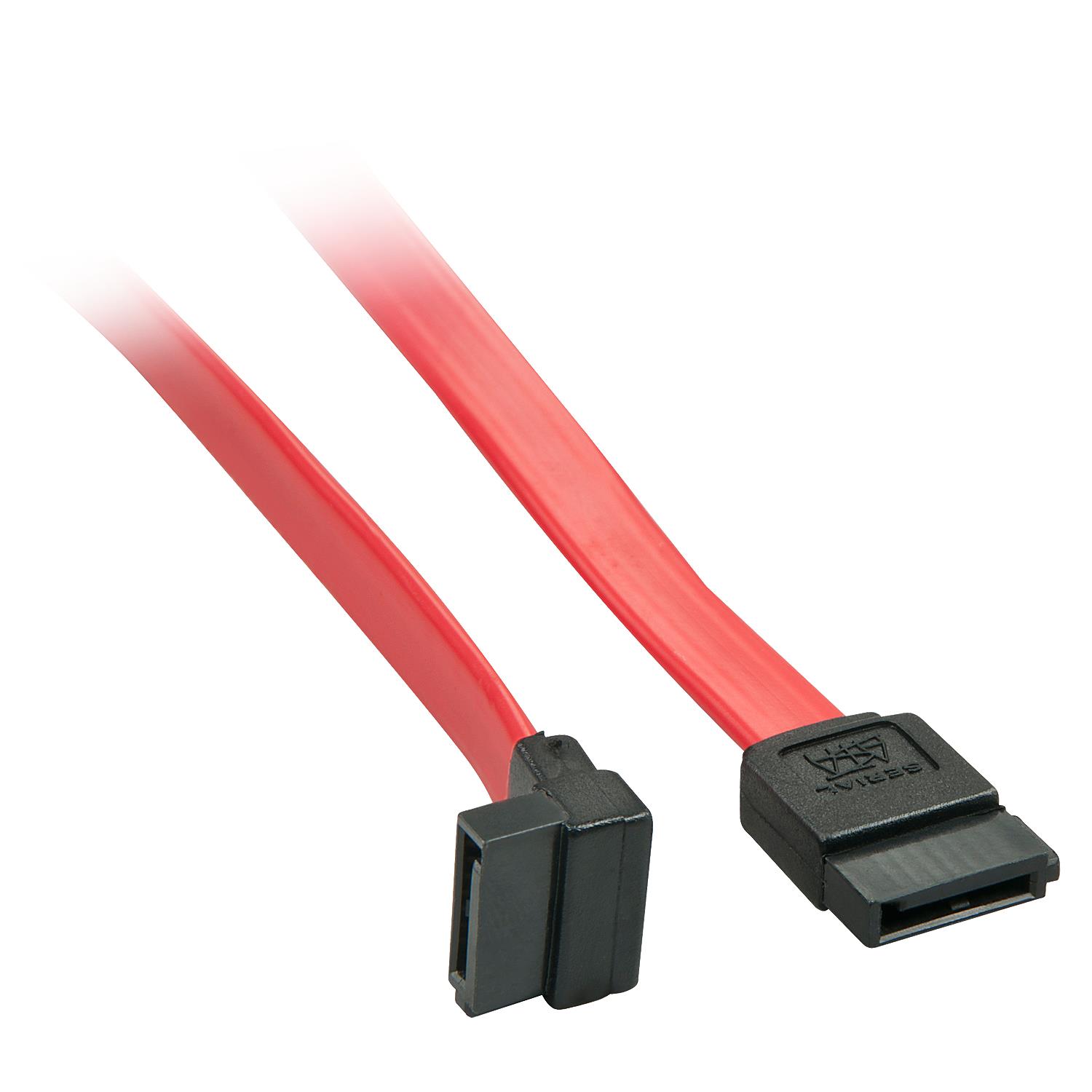 CABLE SATA 7 PIN TO 7PIN 90DEG/0.5M 33351 LINDY - Pilt 3