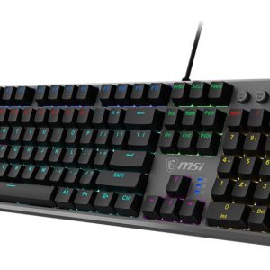 KEYBOARD GAMING BLACK US/FORGE GK310 RED MSI