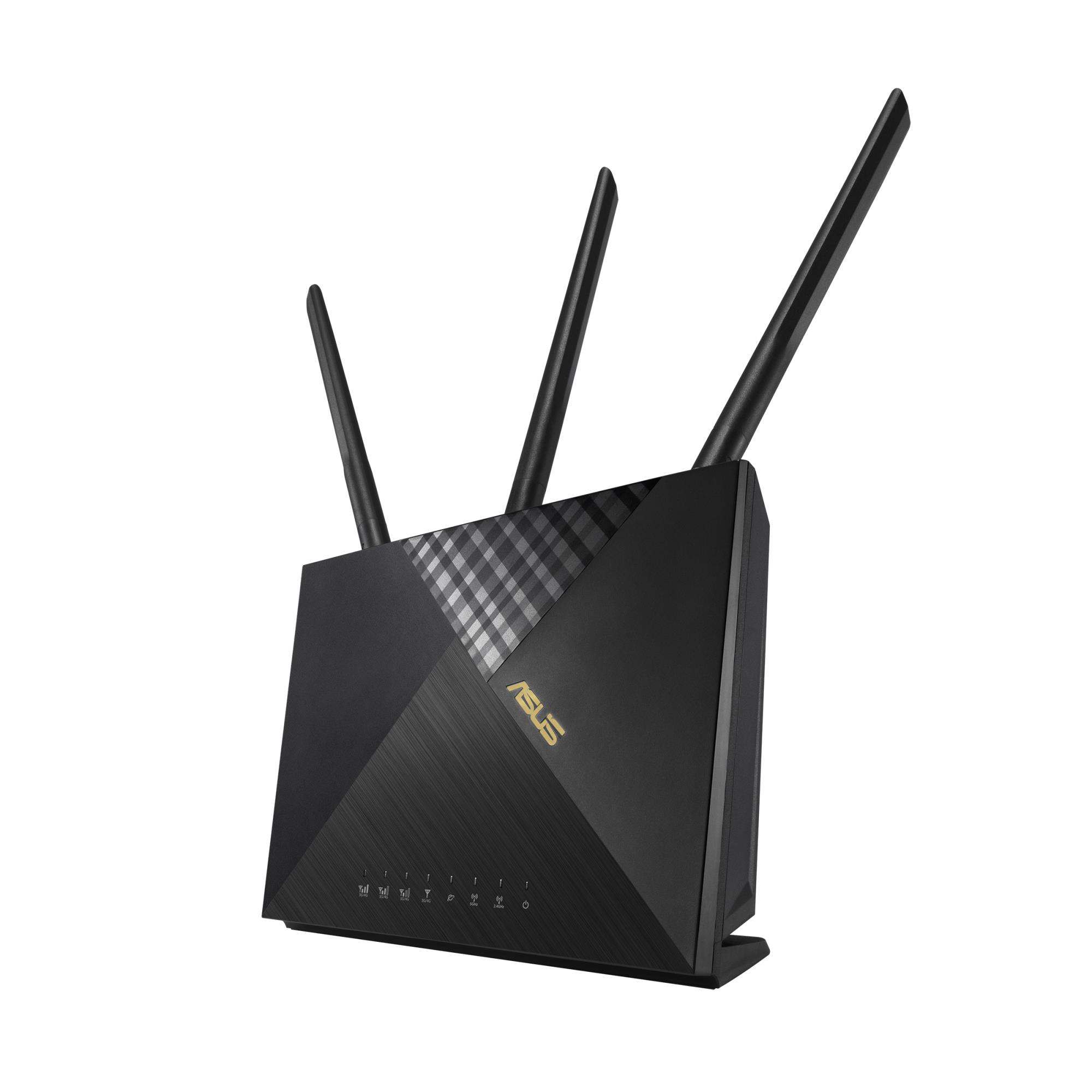 Wireless Router|ASUS|Wireless Router|1800 Mbps|Wi-Fi 5|Wi-Fi 6|1 WAN|4x10/100/1000M|Number of antennas 4|4G-AX56 - Image 3