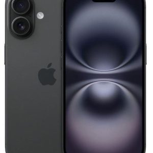 MOBILE PHONE IPHONE 16/128GB BLACK MYE73 APPLE