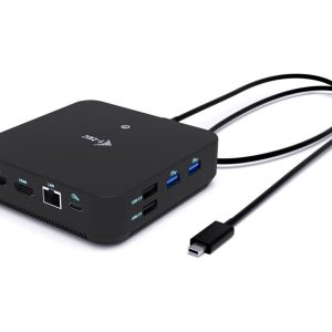 I-TEC USB-C DP Dual HDMI DS + Charger