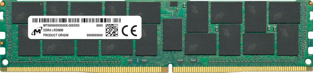 Server Memory Module|MICRON|DDR4|64GB|LRDIMM|3200 MHz|CL 22|1.2 V|MTA72ASS8G72LZ-3G2R2R — изображение 3