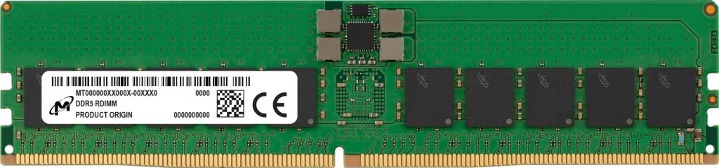 Server Memory Module|MICRON|DDR5|32GB|RDIMM|4800 MHz|CL 40|1.1 V|MTC20F1045S1RC48BA2R