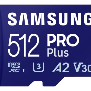 MEMORY MICRO SDXC PRO+ 512GB/W/ADAPT MB-MD512SA/EU SAMSUNG
