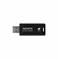 MEMORY DRIVE FLASH USB3.2 256G/BLACK UC320-256G-RBK/BK ADATA - Pilt 2