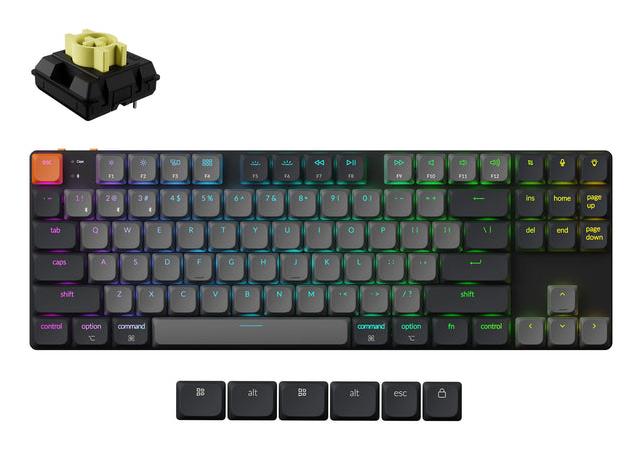 KEYBOARD WRL K1 RGB/BLACK K1X-B4 KEYCHRON — изображение 3