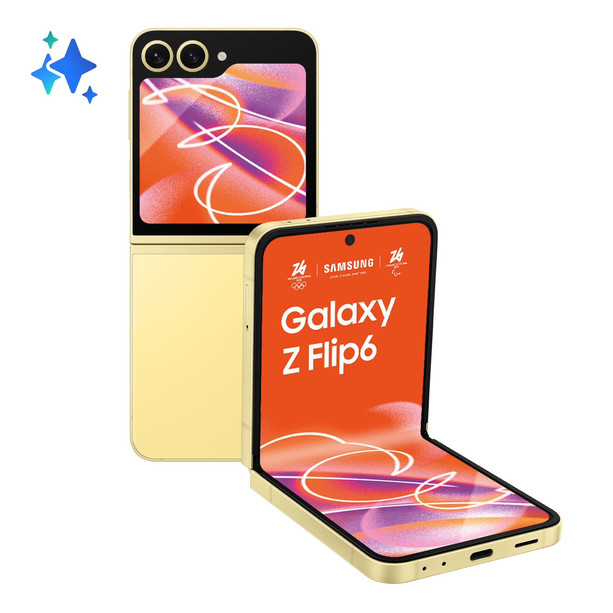 MOBILE PHONE GALAXY Z FLIP6/256GB YELLOW SM-F741B SAMSUNG - Image 3