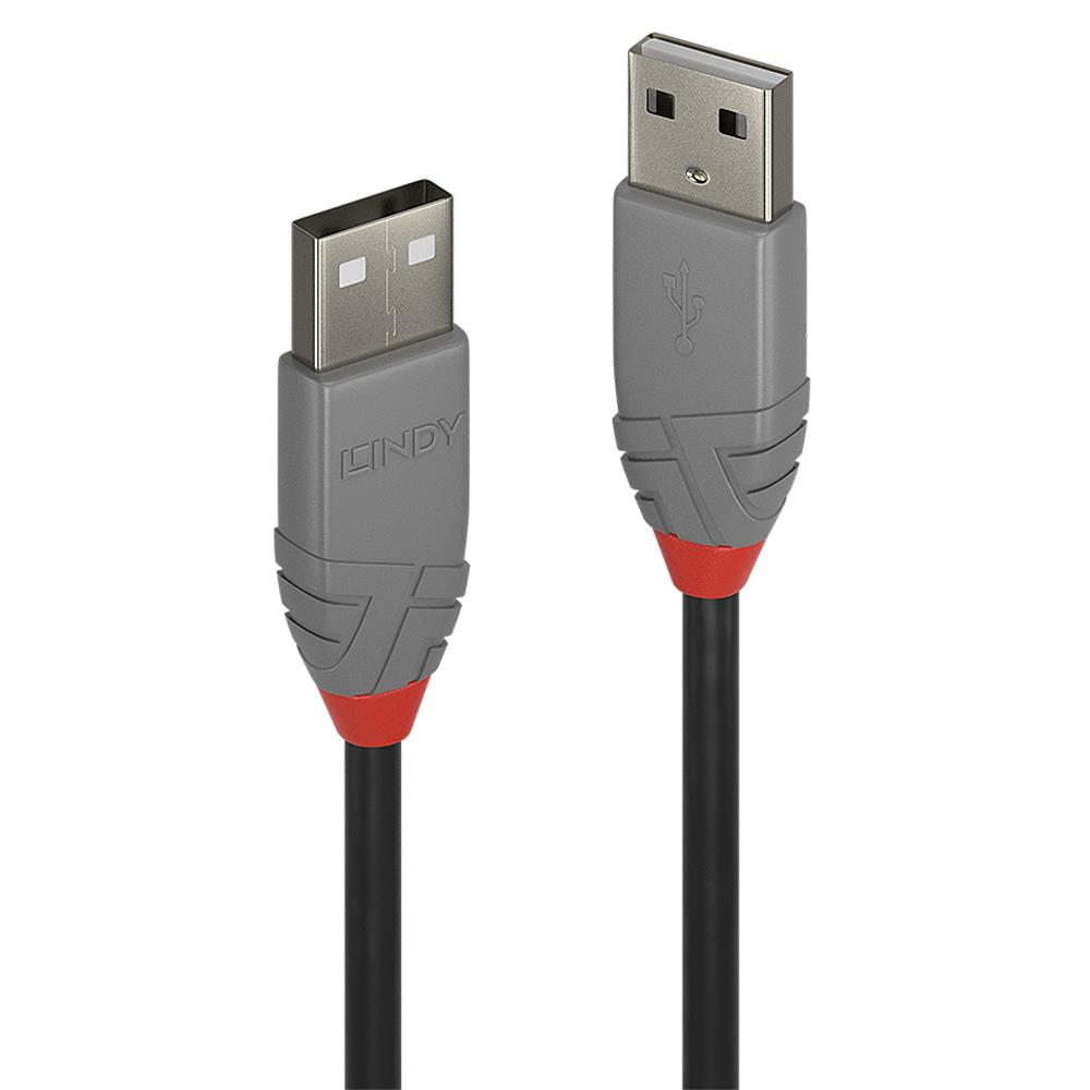 CABLE USB2 A-A 2M/ANTHRA 36693 LINDY — изображение 3
