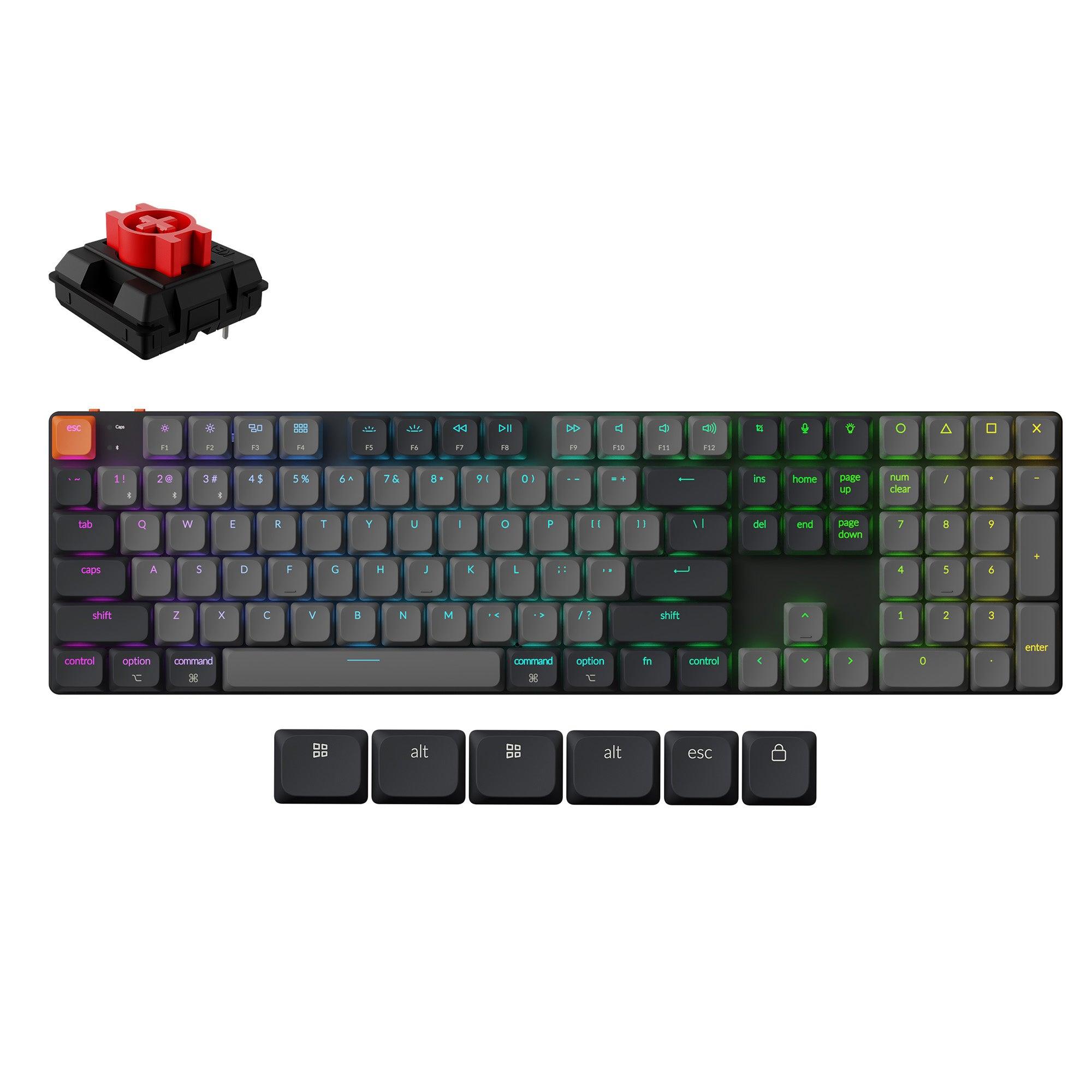 KEYBOARD WRL K5 RGB/BLACK K5X-H1 KEYCHRON — изображение 3