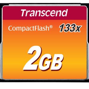 MEMORY COMPACT FLASH 2GB/MLC TS2GCF133 TRANSCEND